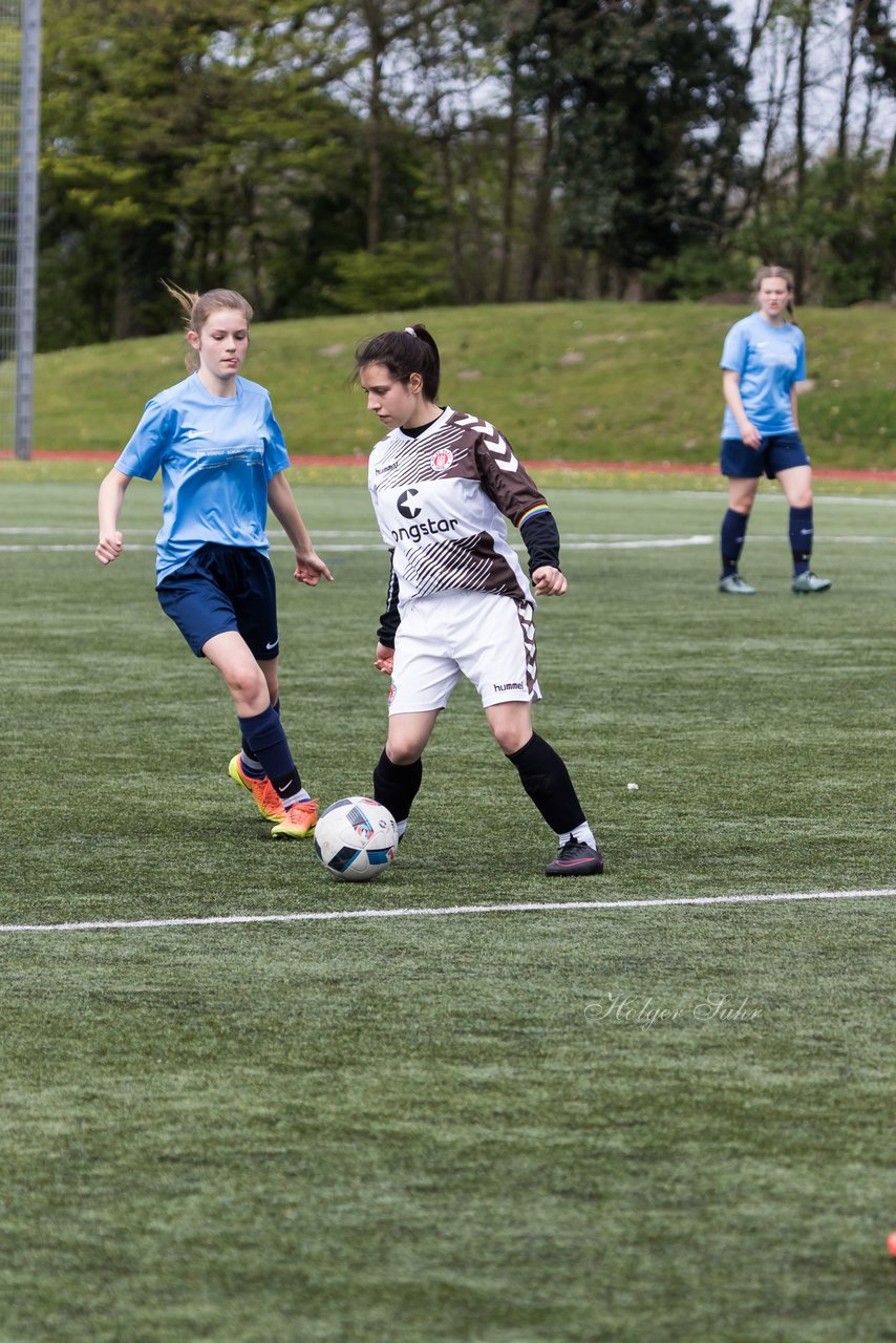 Bild 215 - B-Juniorinnen Ellerau - St. Pauli : Ergebnis: 1:1